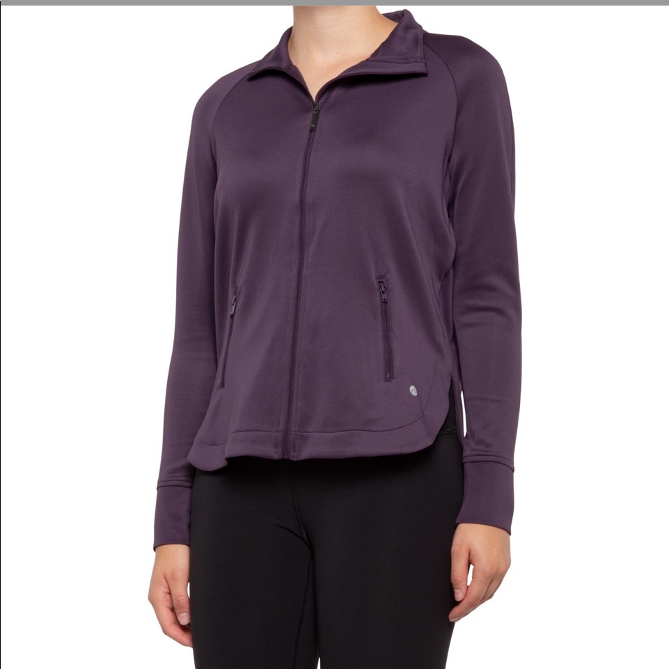 Clearance Apana Relax Lux Knit Purple Large Jacket